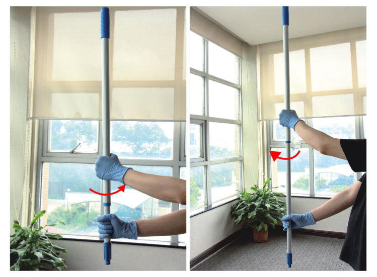 CT 2 Sections Twist Lock Pole - Cleanic Cleaning Equipment